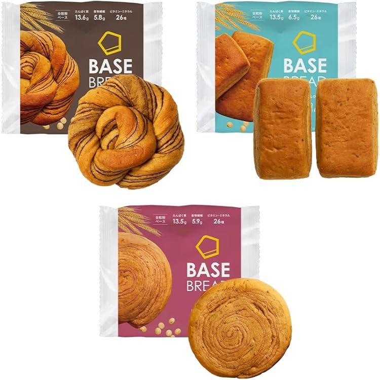 Amazon | 【低糖質】ベースブレッド ミルク 16袋 パン ダイエット食品